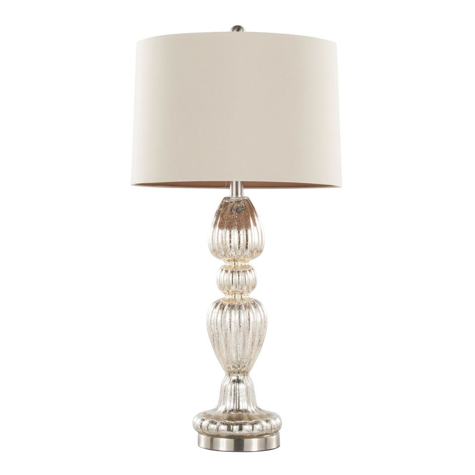 Spade 30" Glass Table Lamp - Set of 2