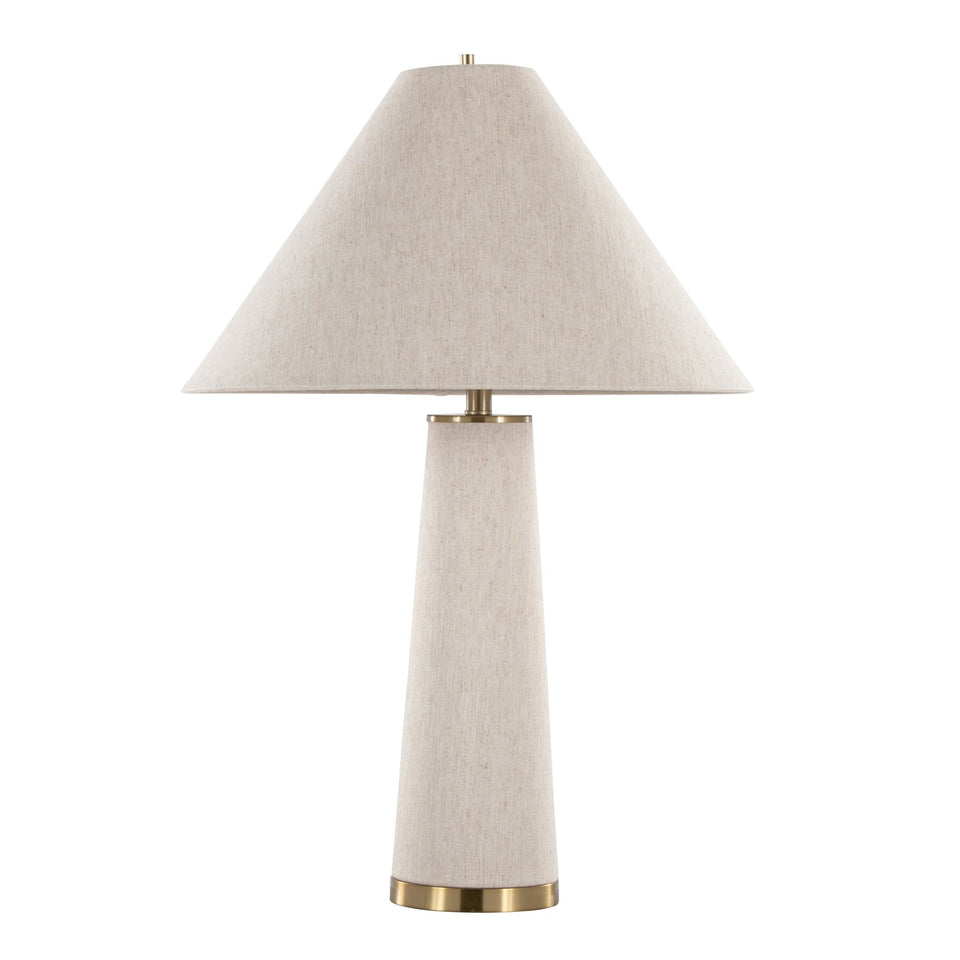 Kona 28" Fabric Table Lamp - Set of 2