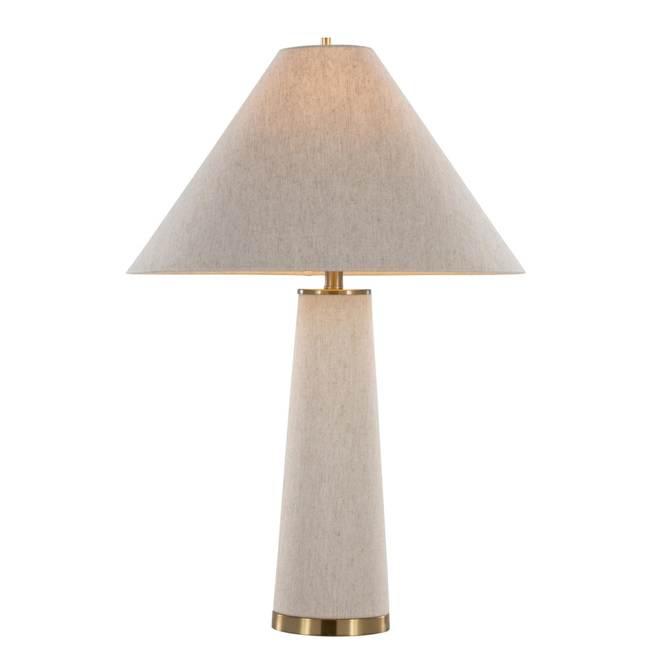 Kona 28" Fabric Table Lamp - Set of 2