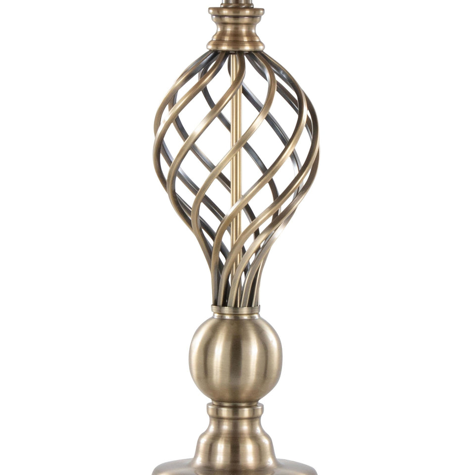 Linx Twist 29" Metal Table Lamp - Set of 2