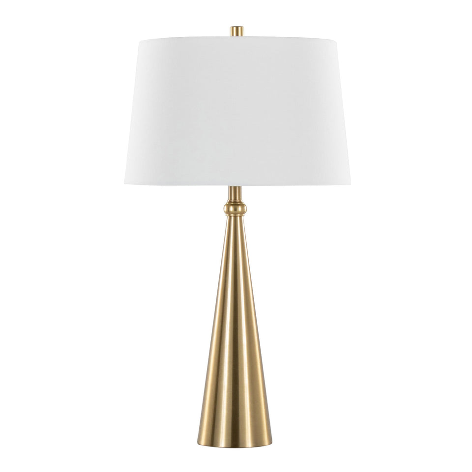 Cone 30" Metal Table Lamp - Set of 2
