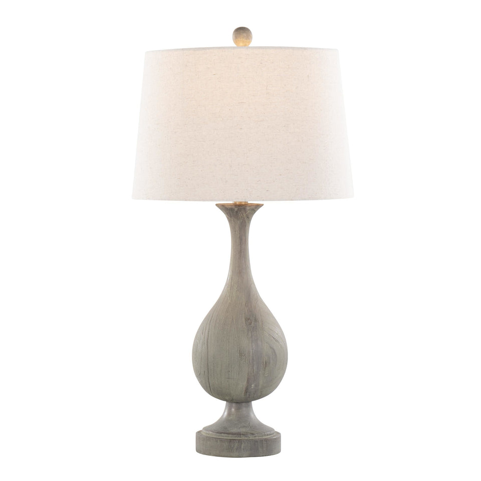 Cipolla Poly 29" Polyresin Table Lamp - Set of 2