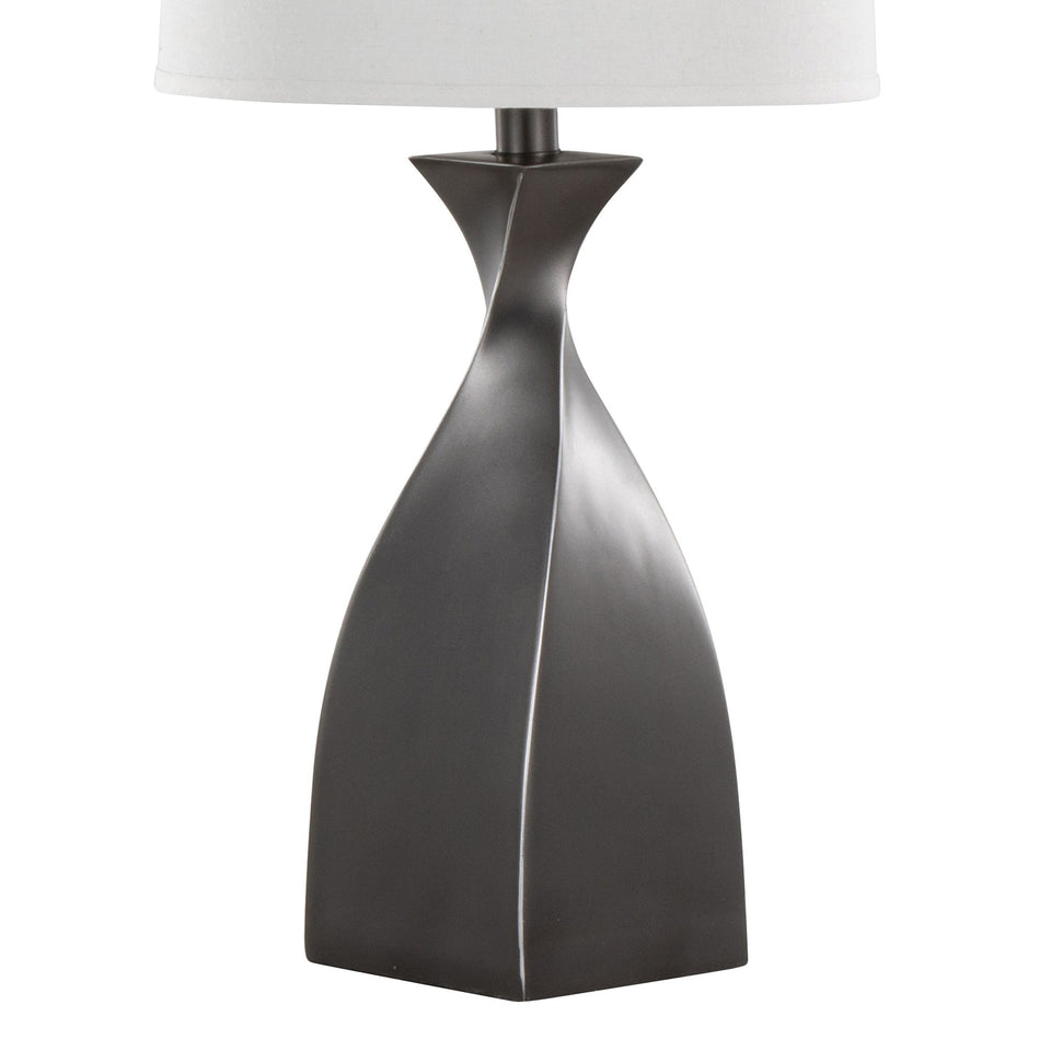 Curvo 30" Polyresin Table Lamp - Set of 2