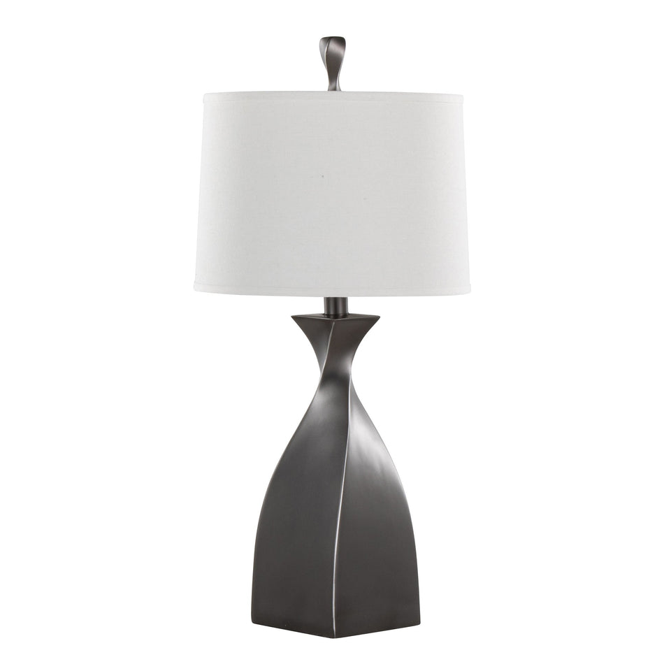 Curvo 30" Polyresin Table Lamp - Set of 2