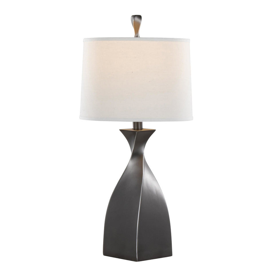Curvo 30" Polyresin Table Lamp - Set of 2