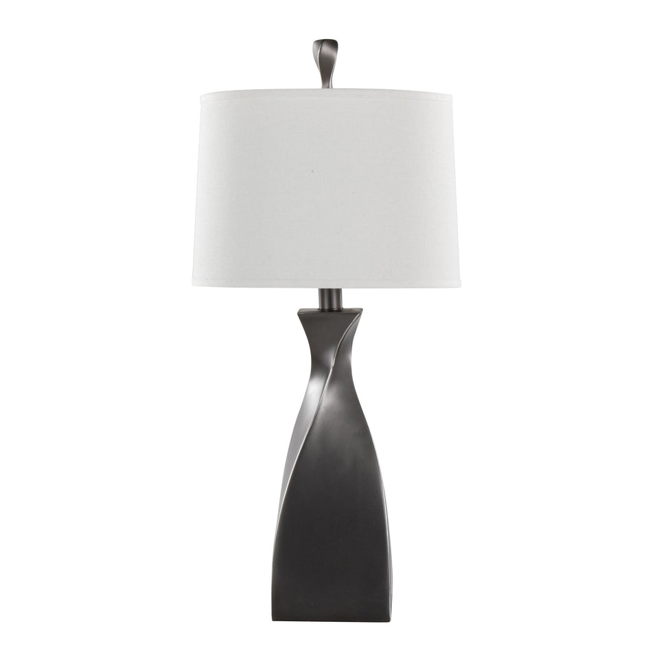 Curvo 30" Polyresin Table Lamp - Set of 2