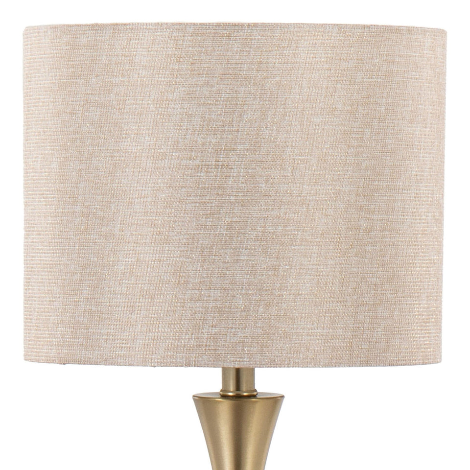 Lenuxe 24" Metal Table Lamp - Set of 2