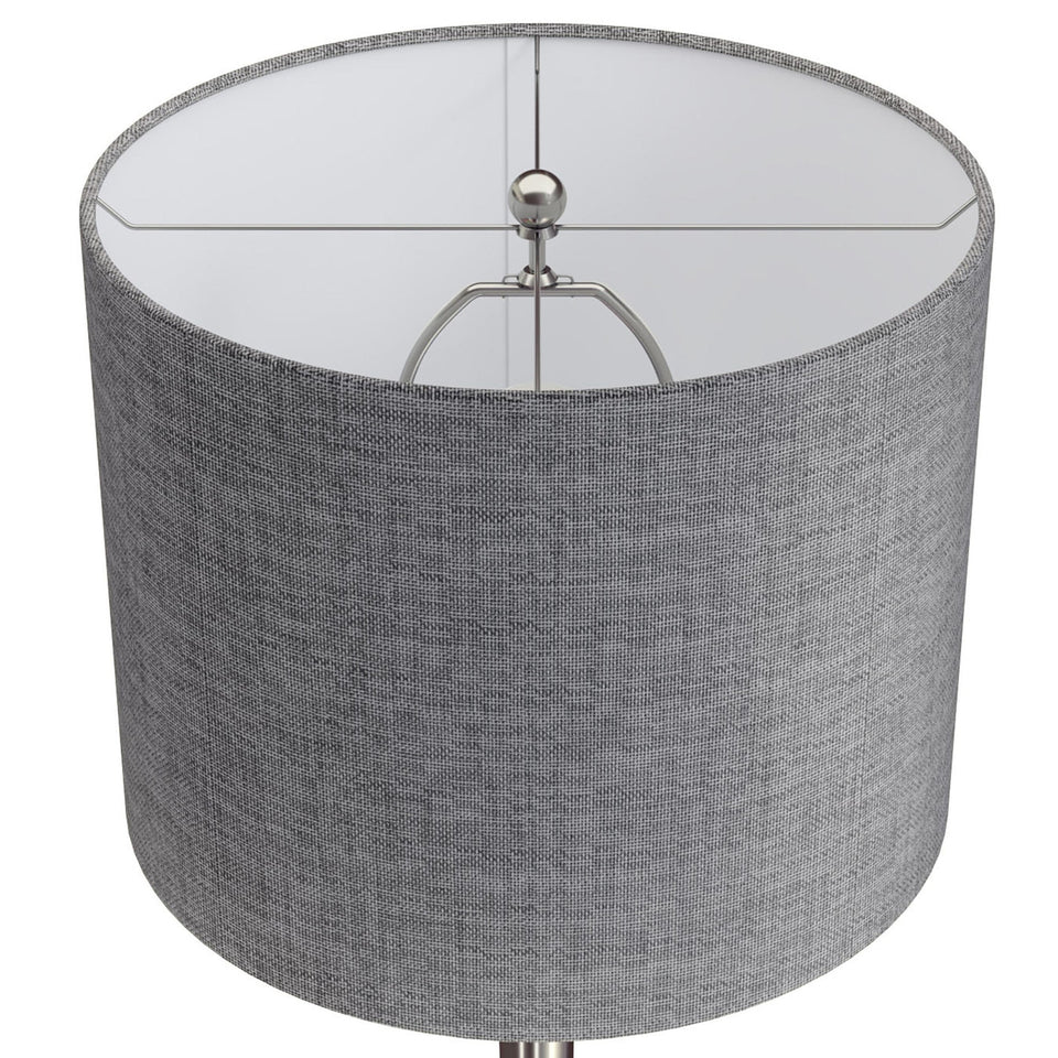 Lenuxe 24" Metal Table Lamp - Set of 2