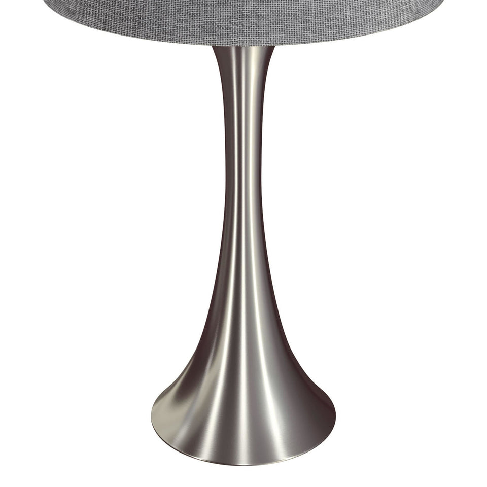 Lenuxe 24" Metal Table Lamp - Set of 2