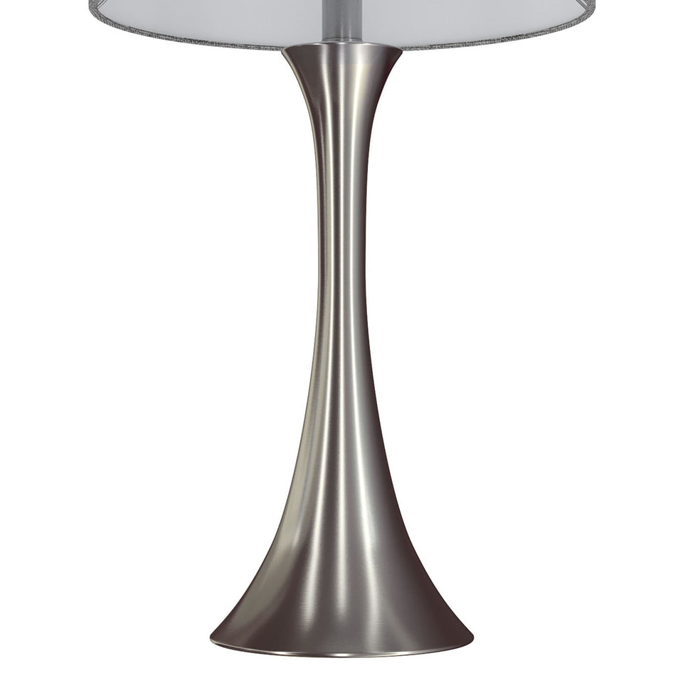 Lenuxe 24" Metal Table Lamp - Set of 2