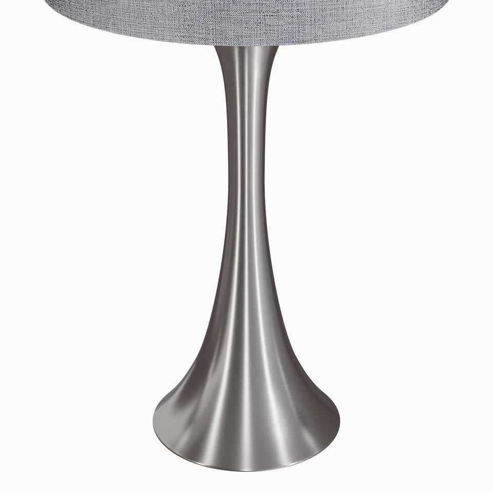 Lenuxe 24" Metal Table Lamp - Set of 2