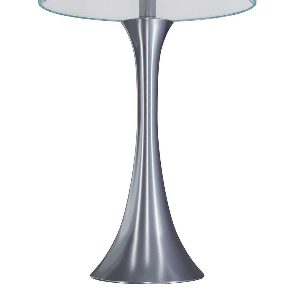 Lenuxe 24" Metal Table Lamp - Set of 2