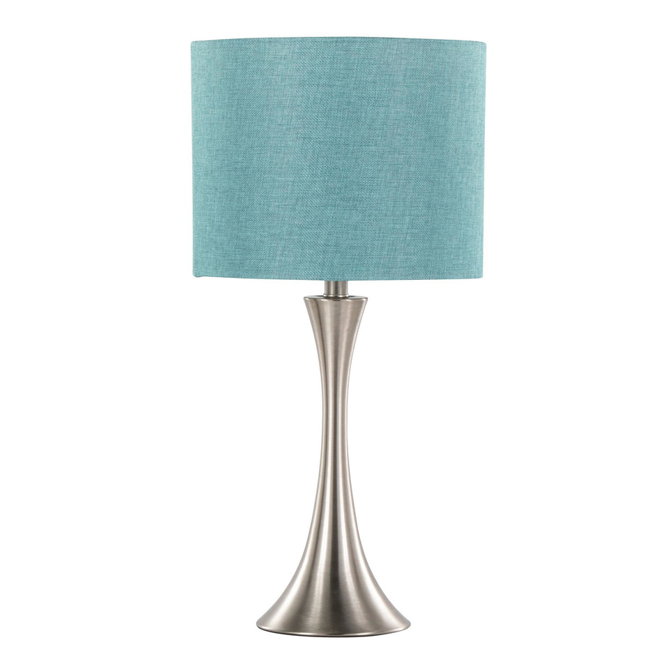 Lenuxe 24" Metal Table Lamp - Set of 2