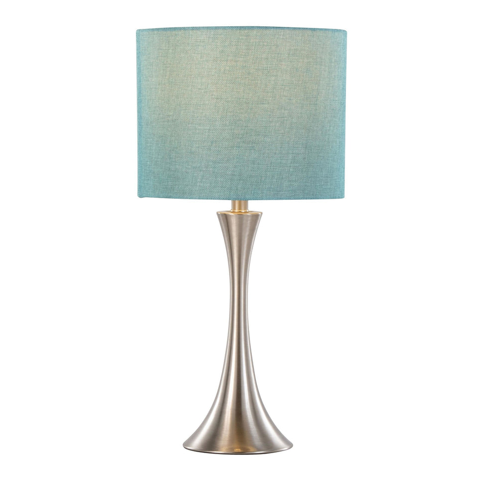 Lenuxe 24" Metal Table Lamp - Set of 2