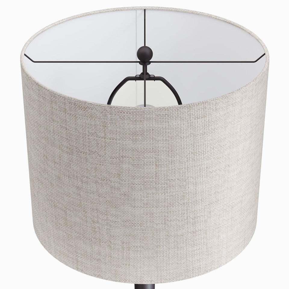 Lenuxe 24" Metal Table Lamp - Set of 2