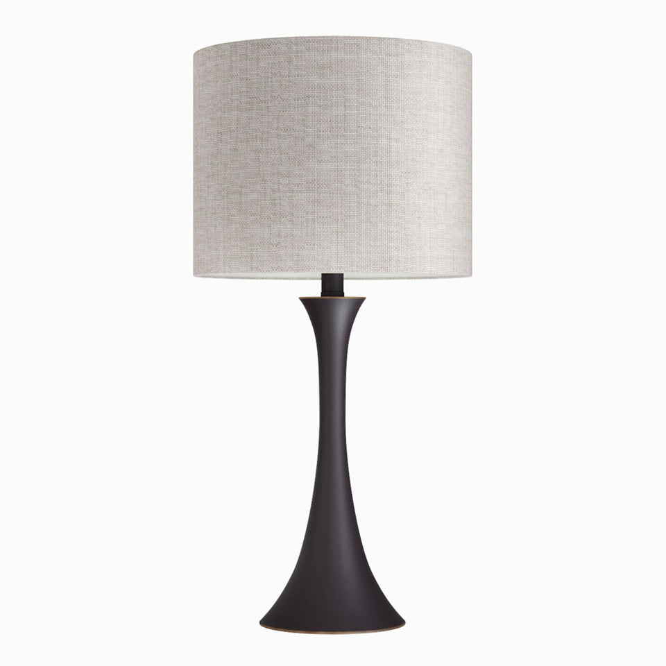 Lenuxe 24" Metal Table Lamp - Set of 2