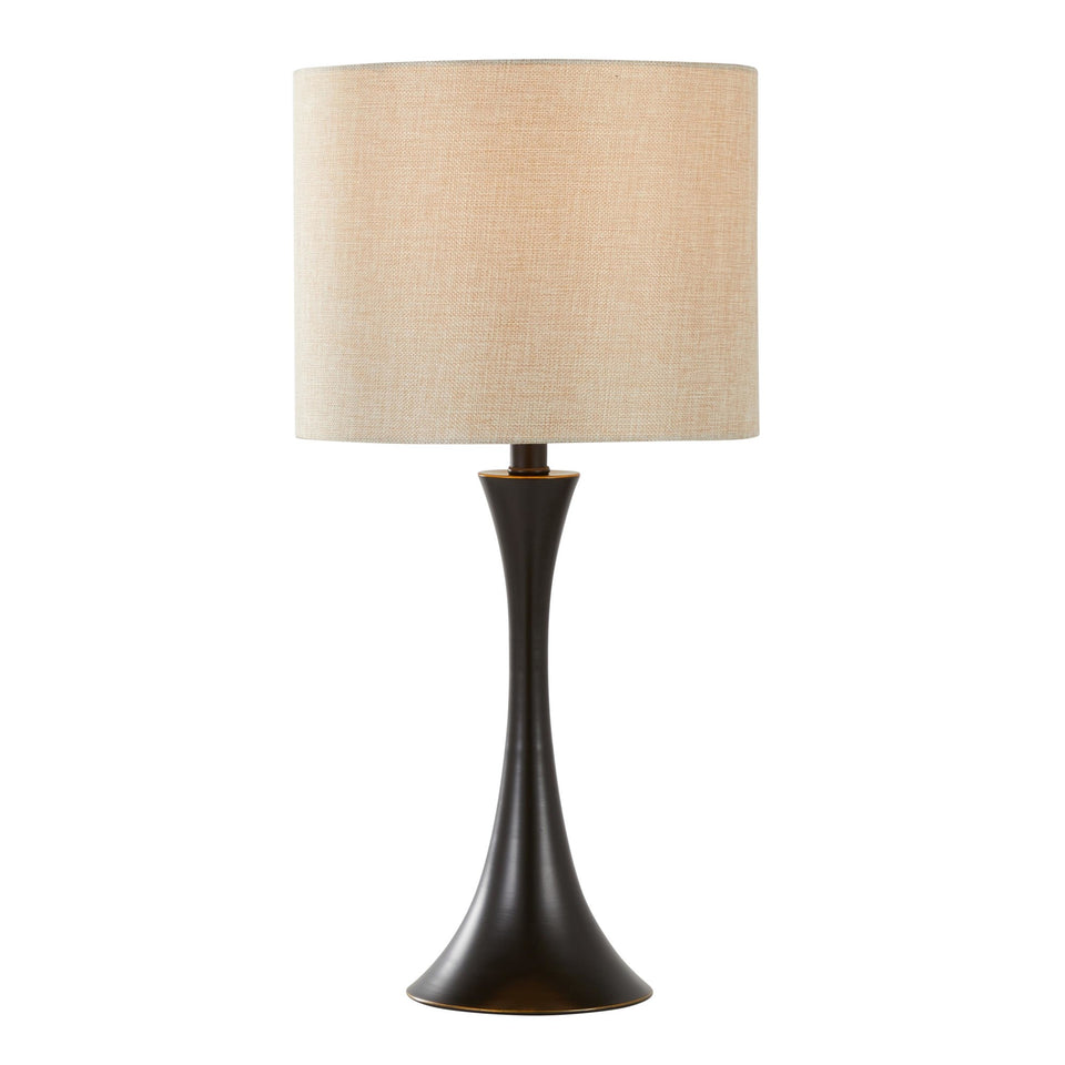 Lenuxe 24" Metal Table Lamp - Set of 2