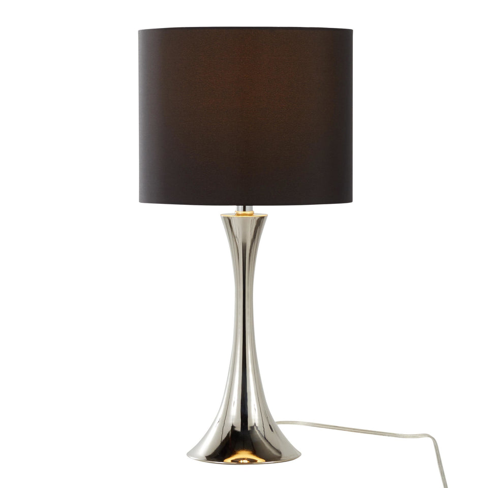 Lenuxe 24" Metal Table Lamp - Set of 2
