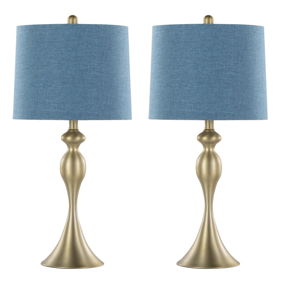 Ashland 27" Metal Table Lamp - Set of 2