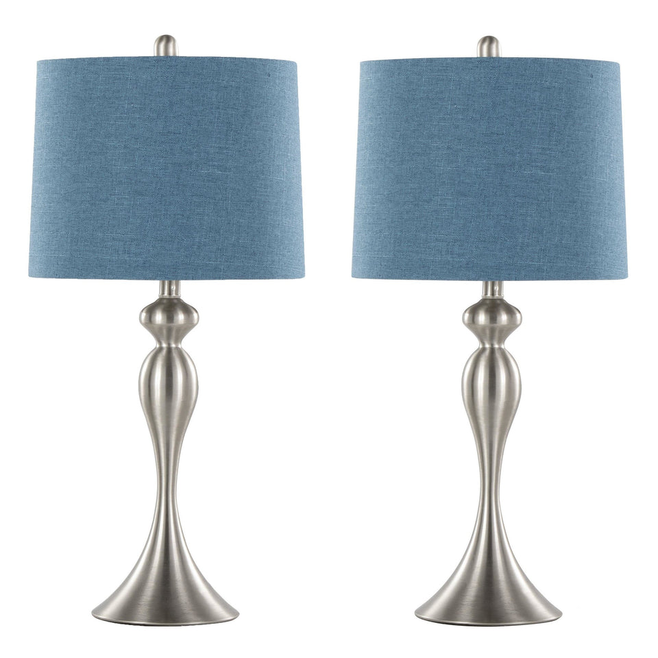Ashland 27" Metal Table Lamp - Set of 2