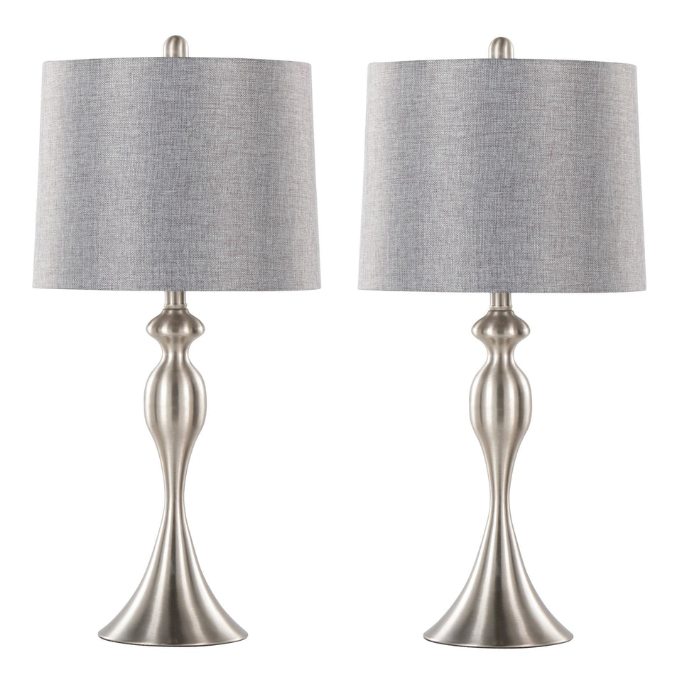 Ashland 27" Metal Table Lamp - Set of 2