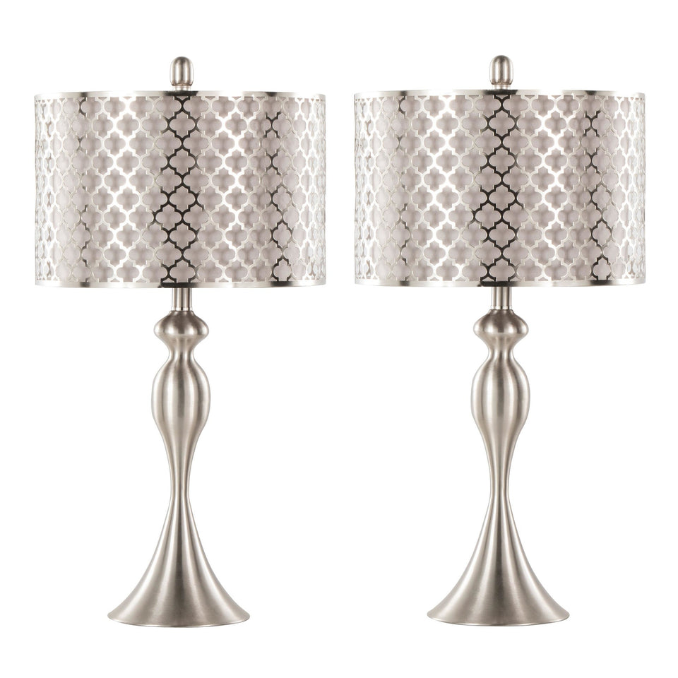 Ashland 27" Metal Table Lamp - Set of 2