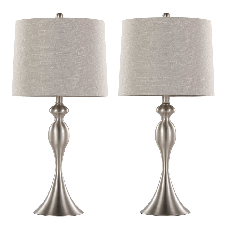 Ashland 27" Metal Table Lamp - Set of 2