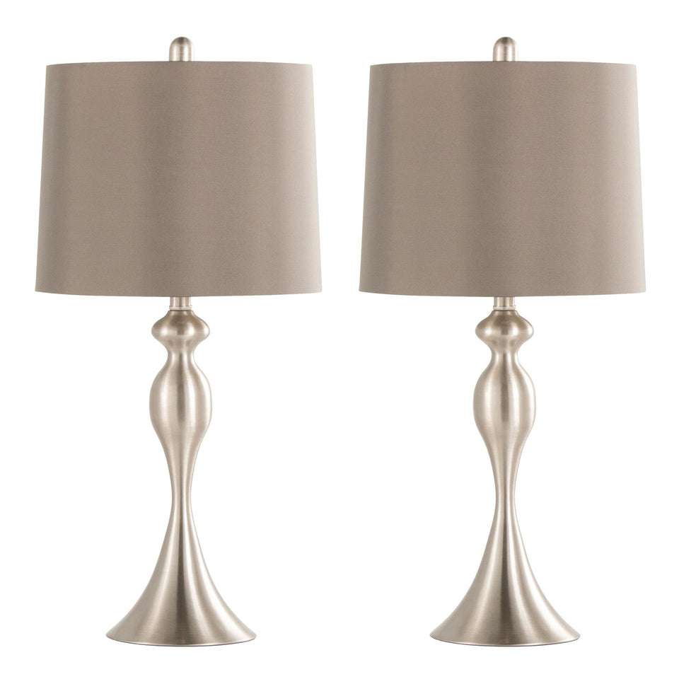 Ashland 27" Metal Table Lamp - Set of 2