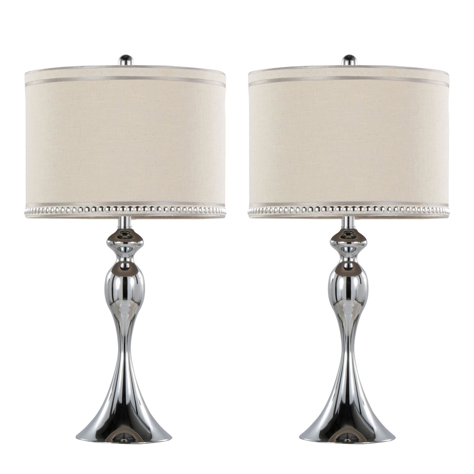 Ashland 27" Metal Table Lamp - Set of 2