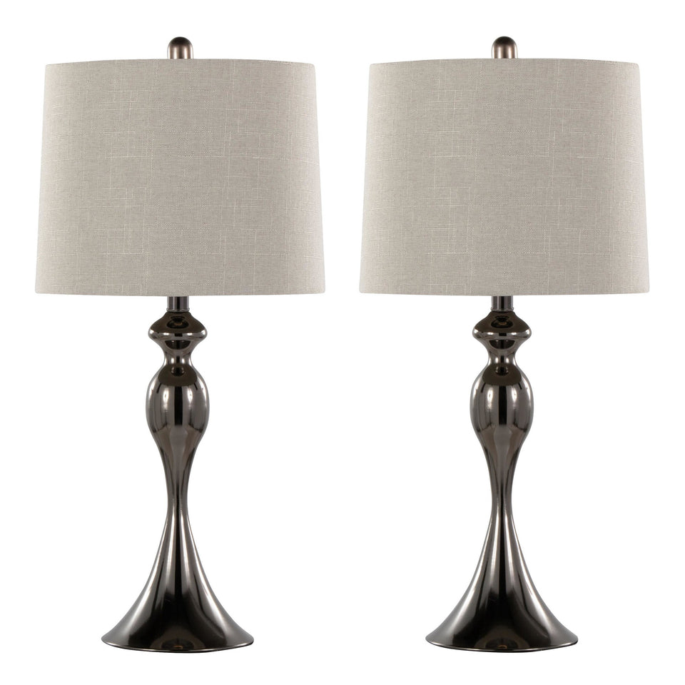 Ashland 27" Metal Table Lamp - Set of 2