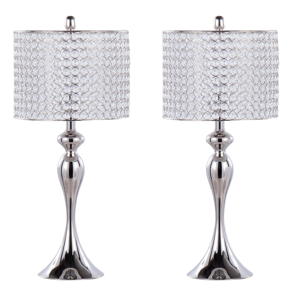 Ashland 27" Metal Table Lamp - Set of 2