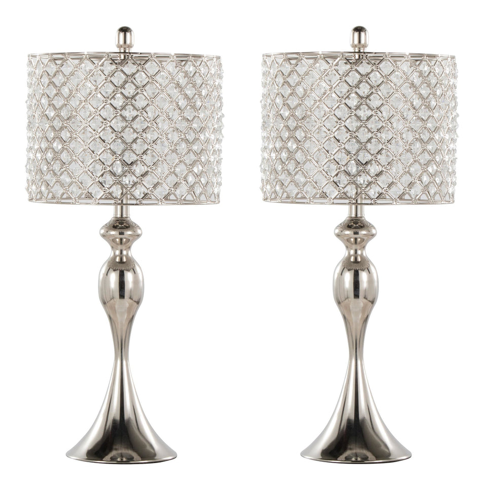 Ashland 27" Metal Table Lamp - Set of 2