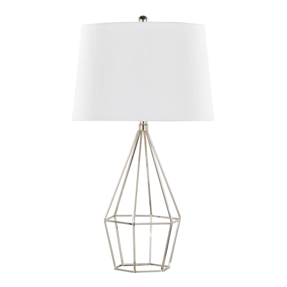 Geome 27" Metal Table Lamp - Set of 2