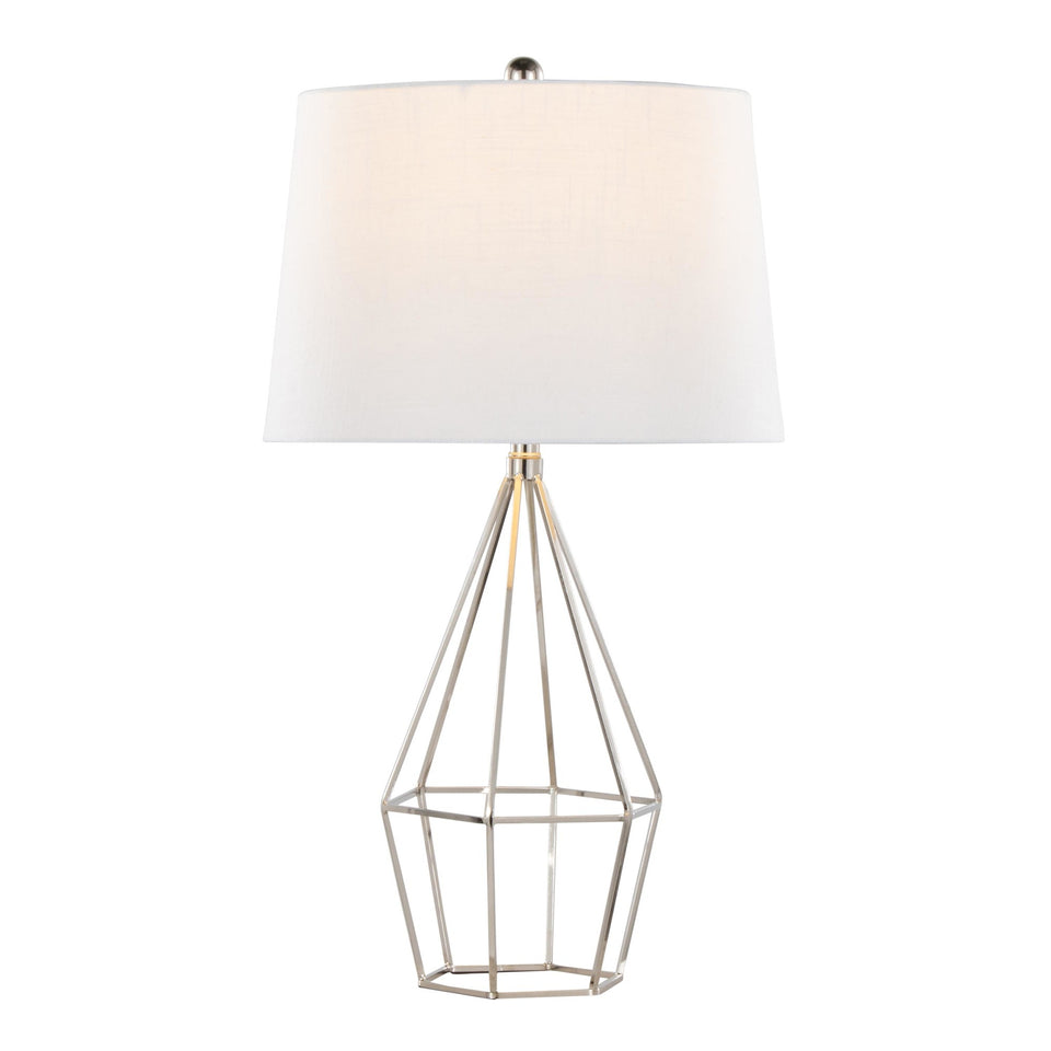 Geome 27" Metal Table Lamp - Set of 2