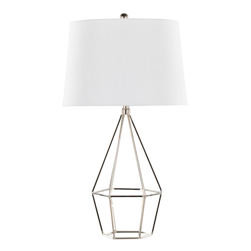 Geome 27" Metal Table Lamp - Set of 2