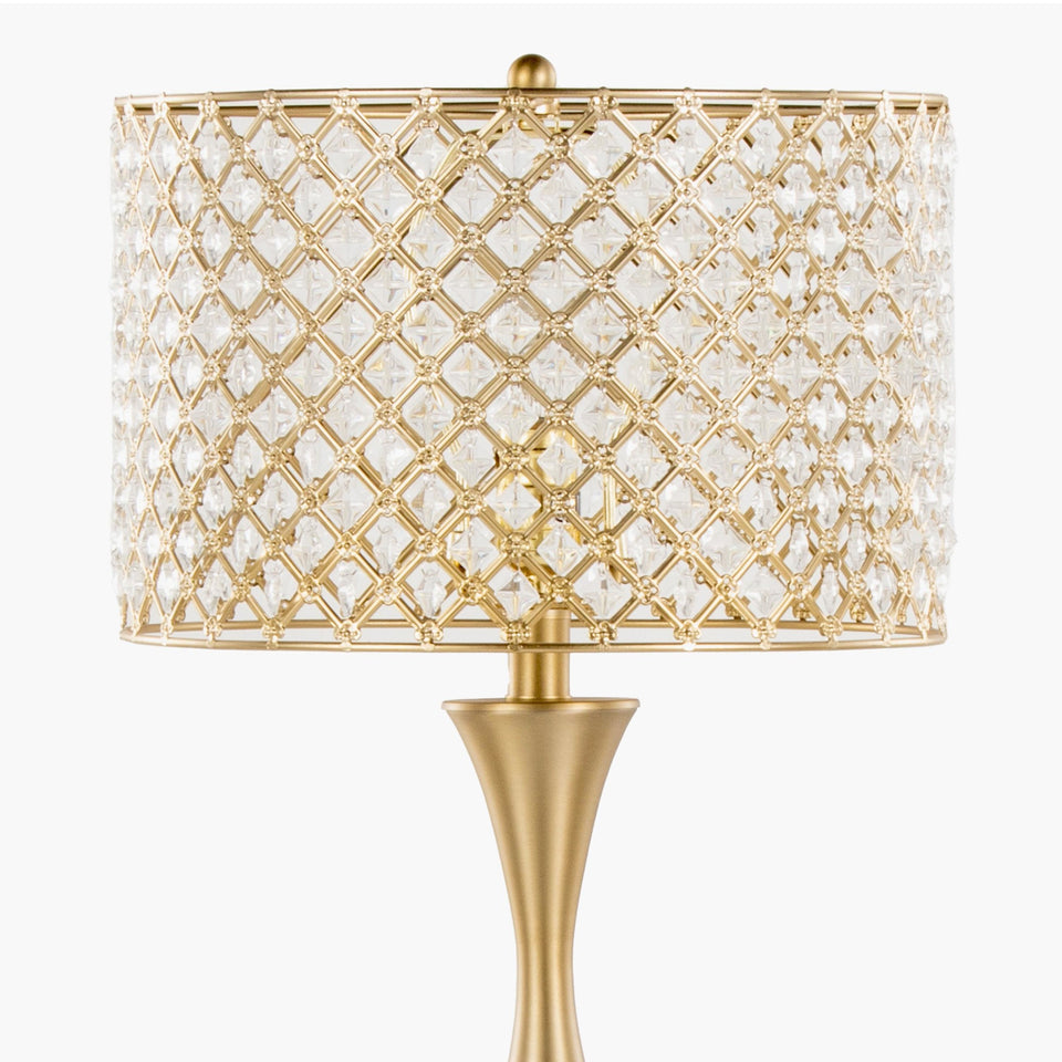 Topaz 27.5" Metal Table Lamp
