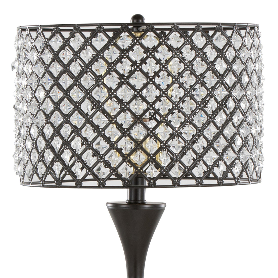 Topaz 27" Metal Table Lamp