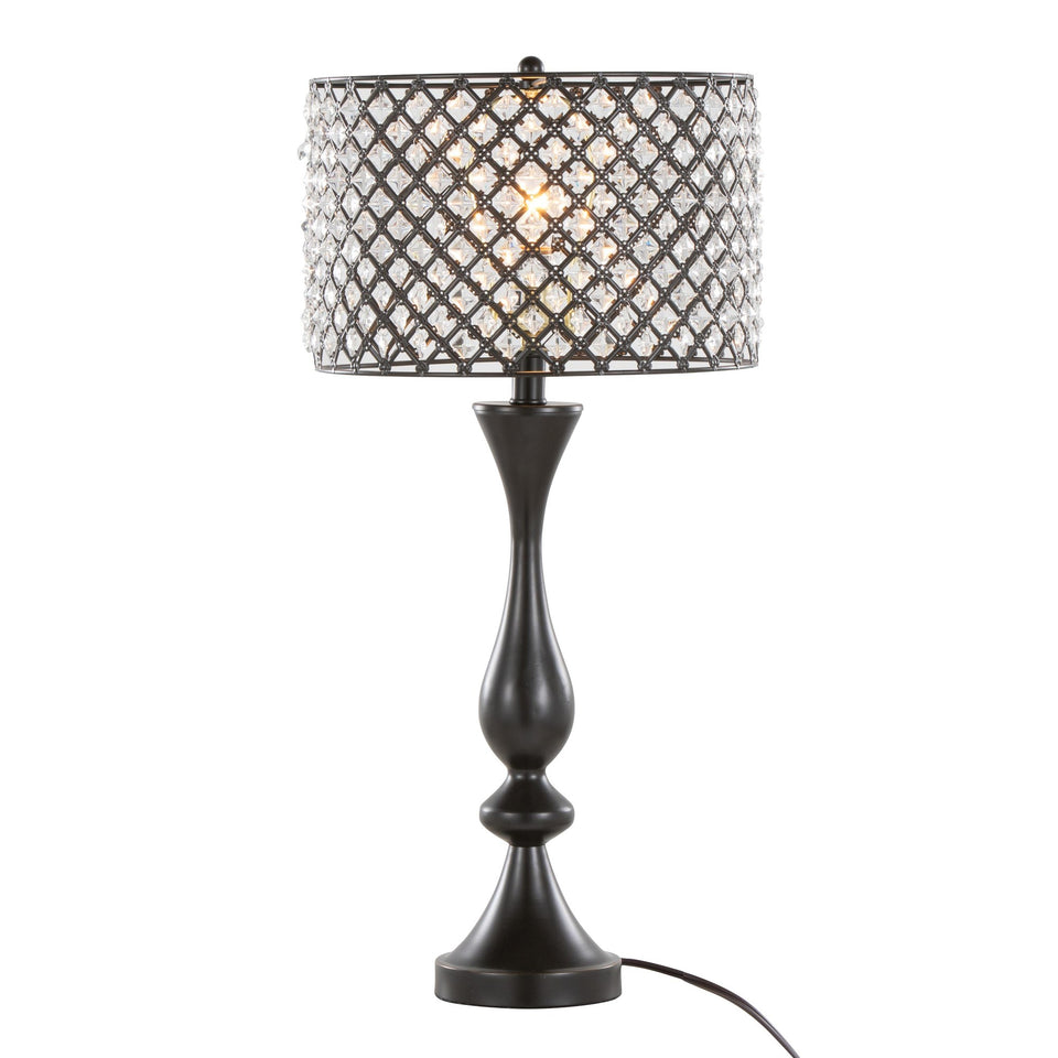 Topaz 27" Metal Table Lamp