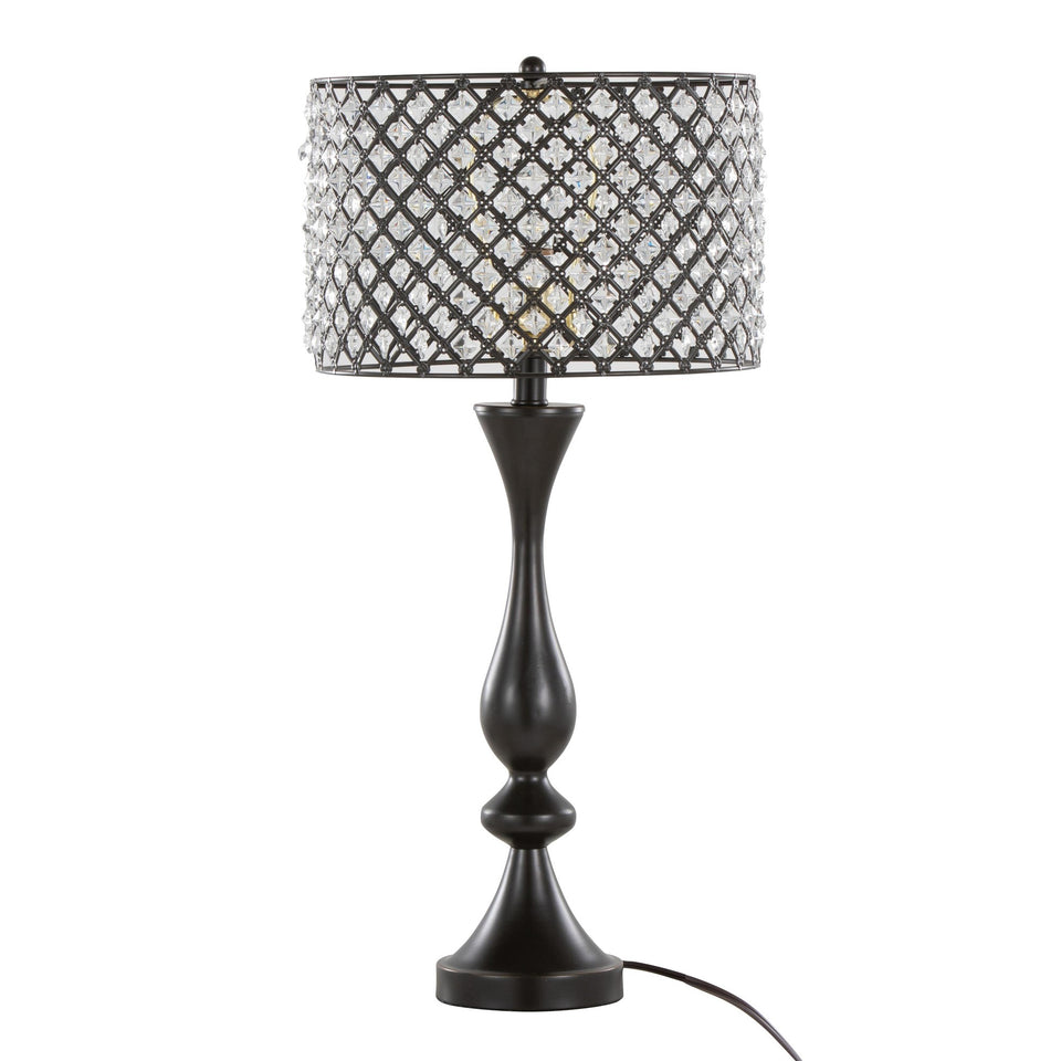 Topaz 27" Metal Table Lamp
