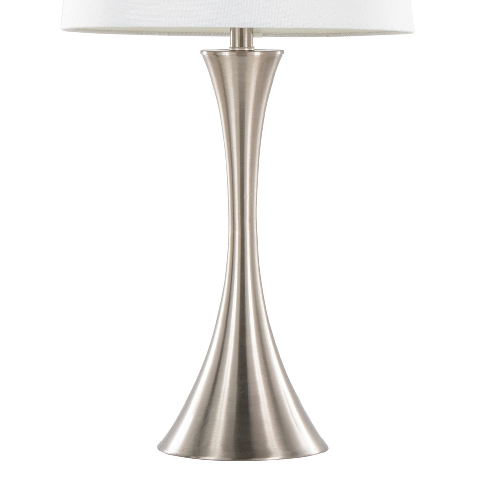 Lenuxe 29" Metal Table Lamp - Set of 2