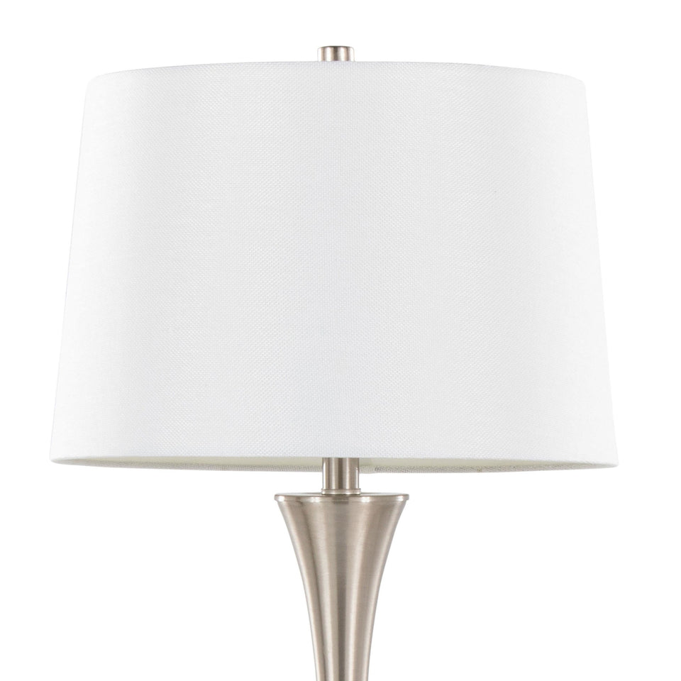 Lenuxe 29" Metal Table Lamp - Set of 2