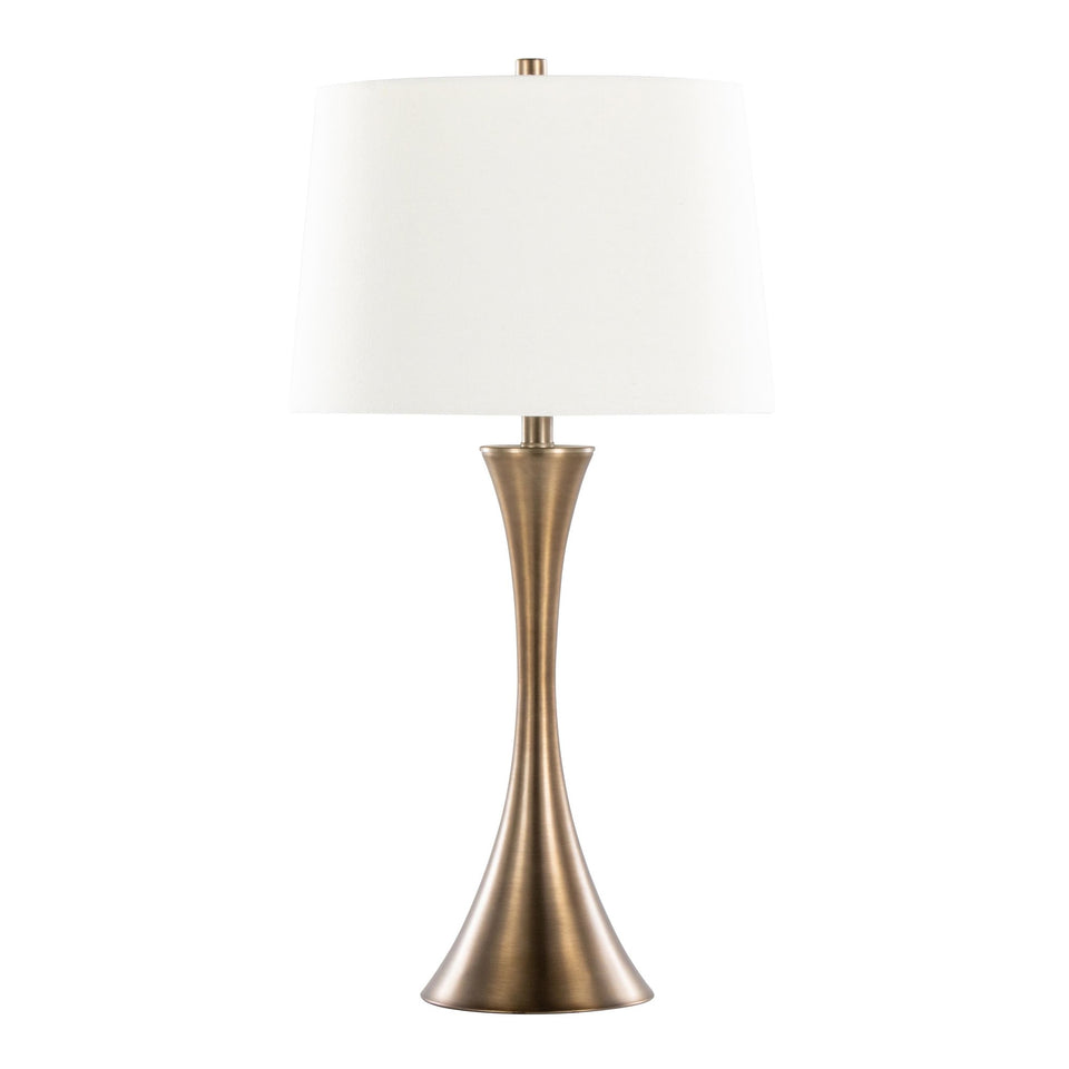 Lenuxe 29" Metal Table Lamp - Set of 2