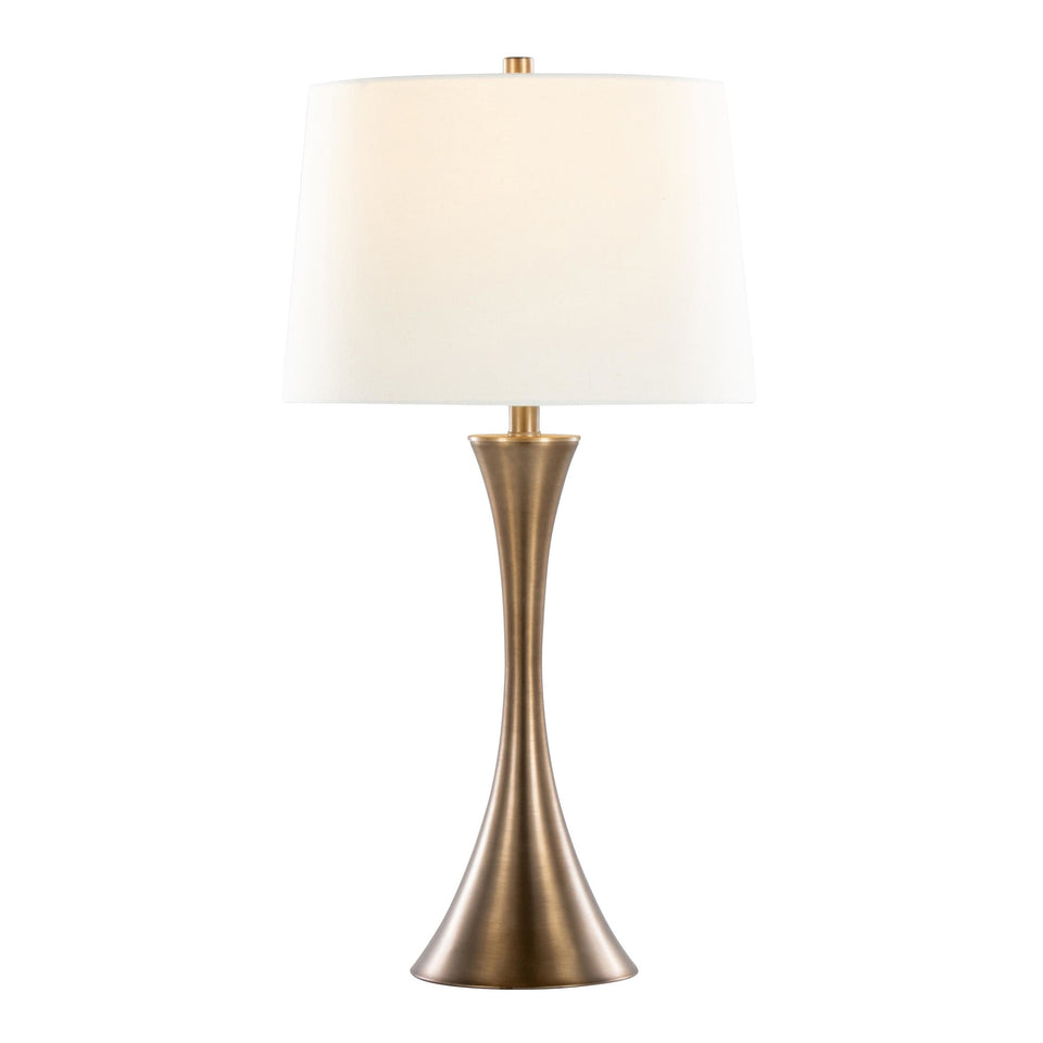 Lenuxe 29" Metal Table Lamp - Set of 2