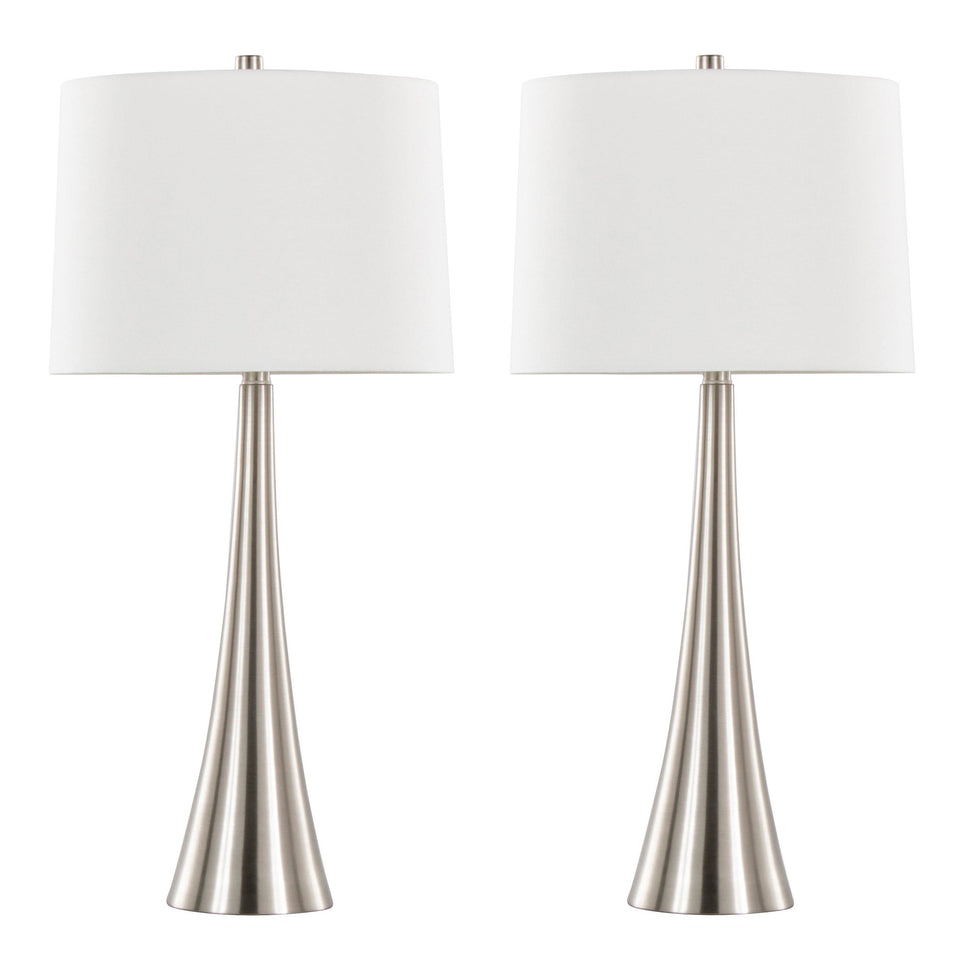 Diana 29" Metal Table Lamp - Set of 2