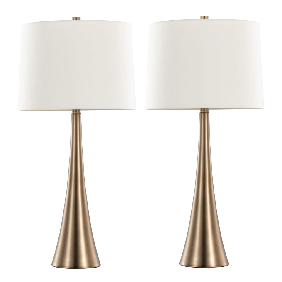 Diana 29" Metal Table Lamp - Set of 2