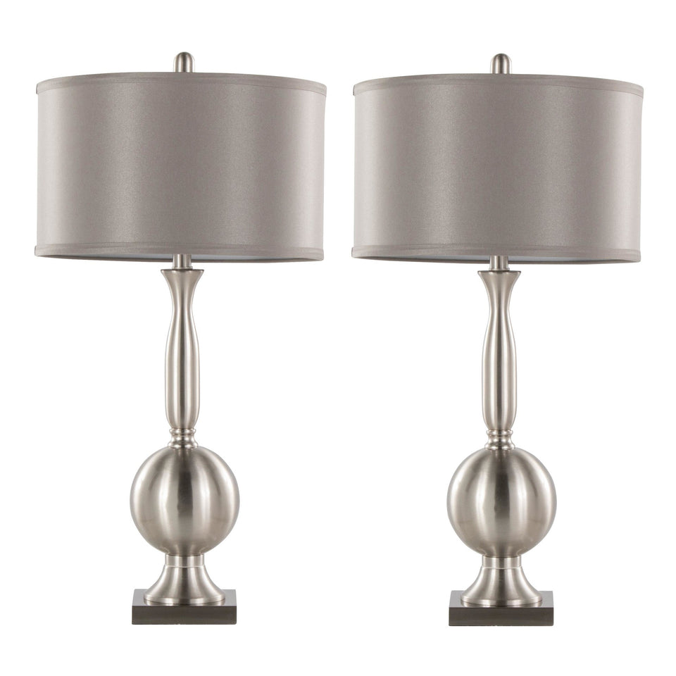 Joan 30" Metal Table Lamp - Set of 2