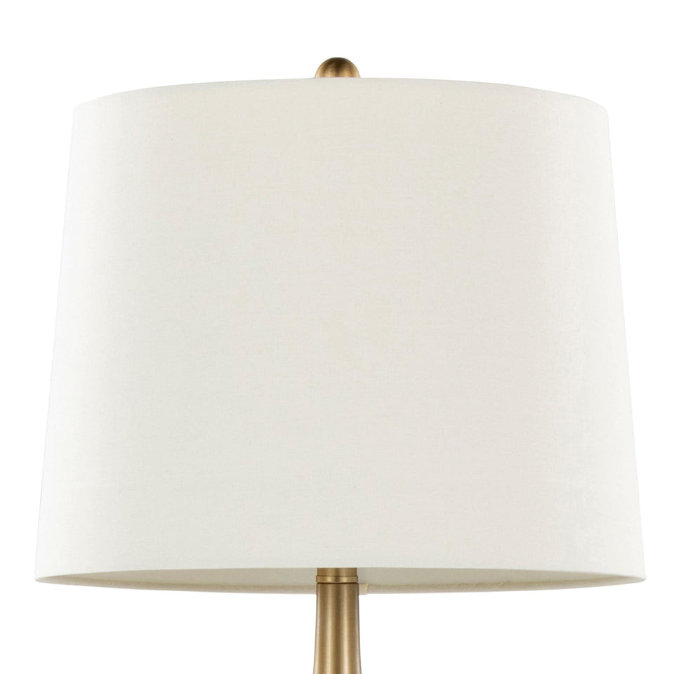 Pebble 30" Metal Table Lamp - Set of 2
