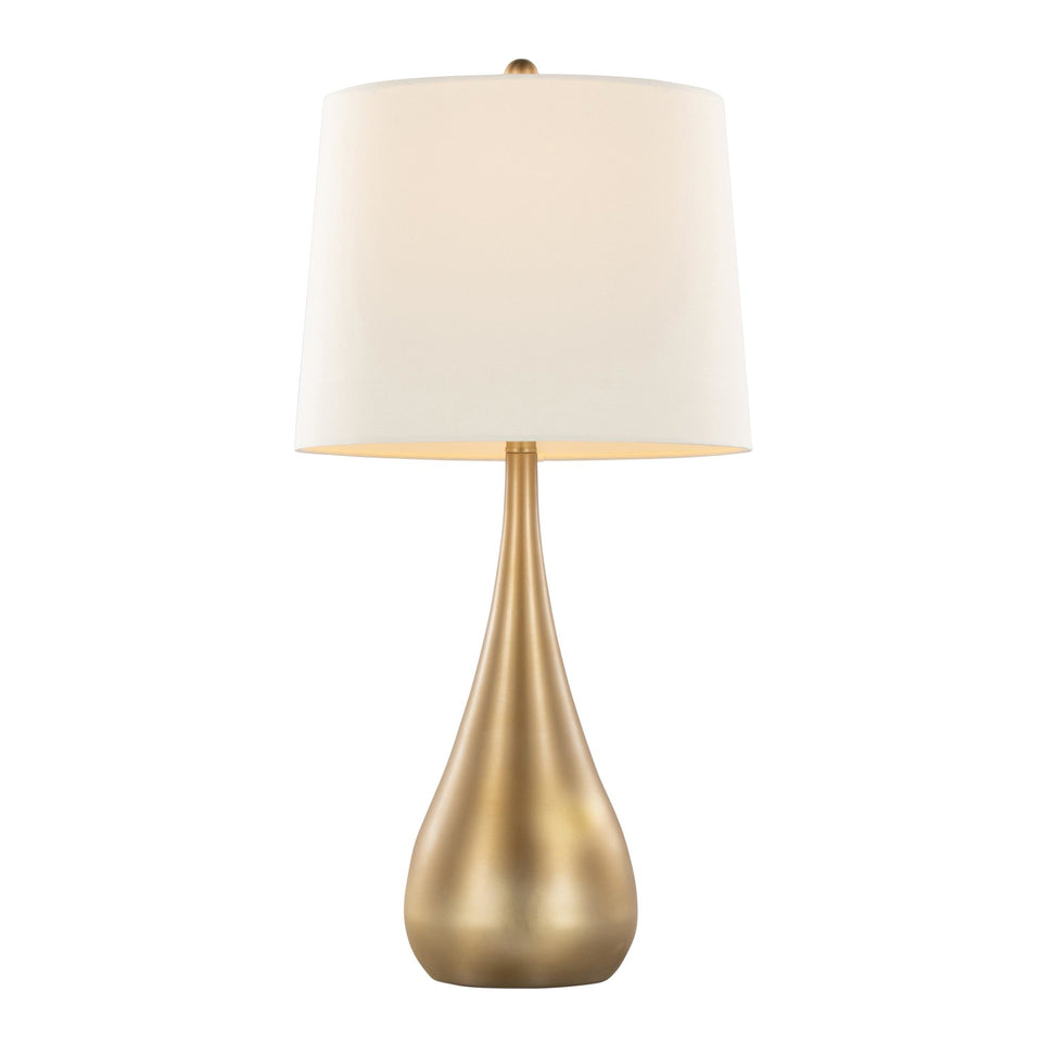 Pebble 30" Metal Table Lamp - Set of 2