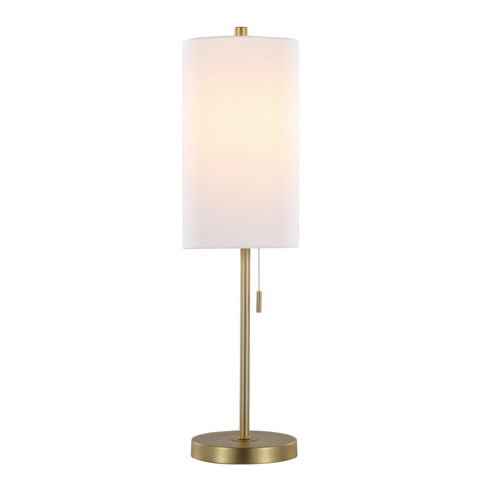 Bounty 32" Metal Buffet Lamp with USB - Set of 2
