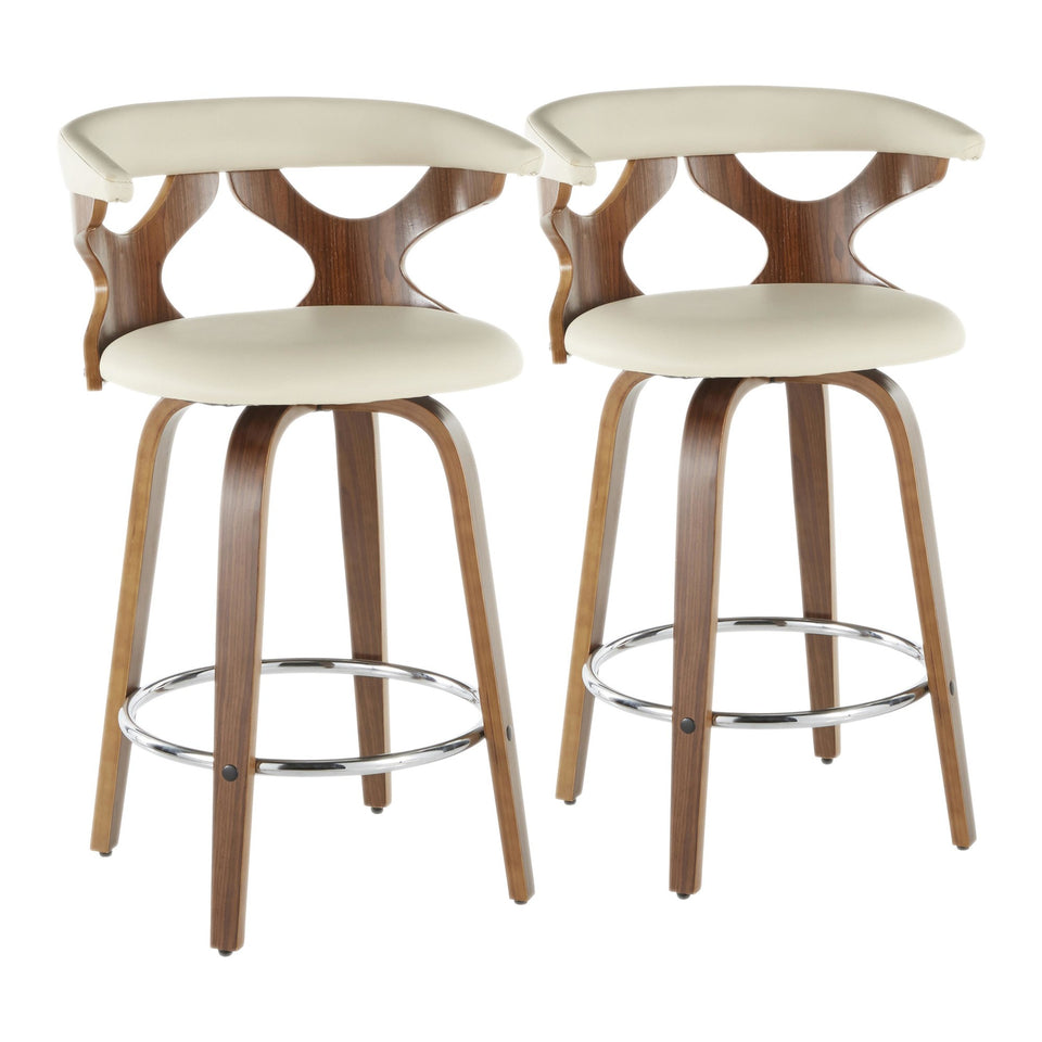 Gardenia 26" Fixed-Height Counter Stool - Set of 2